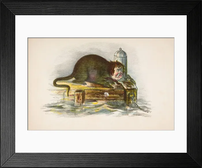 Framed Print : Wharf Rat, from The Comic Natural History of the Human Race, 1851 Framed Print : Wharf Rat, from The Comic Natural History of the Human Race, 1851