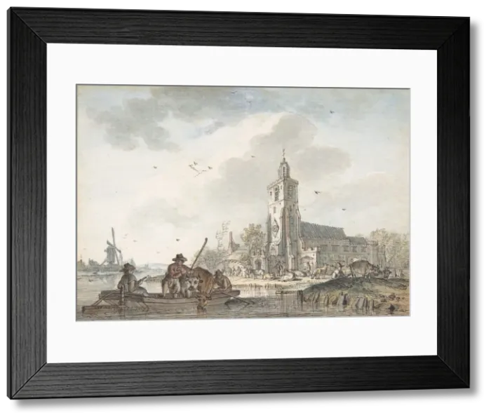Framed Print : April, 1772. Creator: Hendrik Meijer Framed Print : April, 1772. Creator: Hendrik Meijer