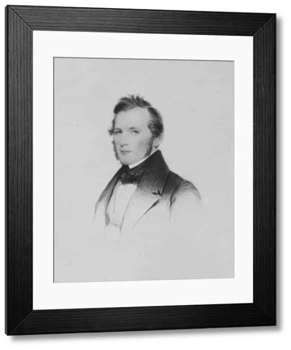Framed Print : Albert Bridges, 1840-42. Creator: Henry Inman Framed Print : Albert Bridges, 1840-42. Creator: Henry Inman