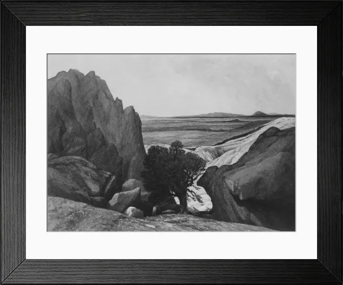 Framed Print : Near Last Camp on Ross Fork, Snake River, Lander Wagon Road, Oregon, 1859 Framed Print : Near Last Camp on Ross Fork, Snake River, Lander Wagon Road, Oregon, 1859