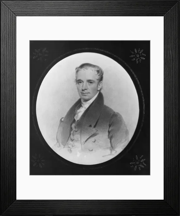 Framed Print : Portrait of the Artists Brother (John Inman?), 1825-35. Creator: Henry Inman Framed Print : Portrait of the Artists Brother (John Inman?), 1825-35. Creator: Henry Inman