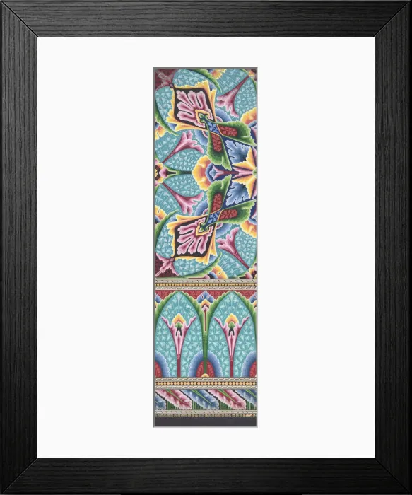 Framed Print : Design drawing, ca. 1883, based on earlier design. Creator: Christopher Dresser Framed Print : Design drawing, ca. 1883, based on earlier design. Creator: Christopher Dresser