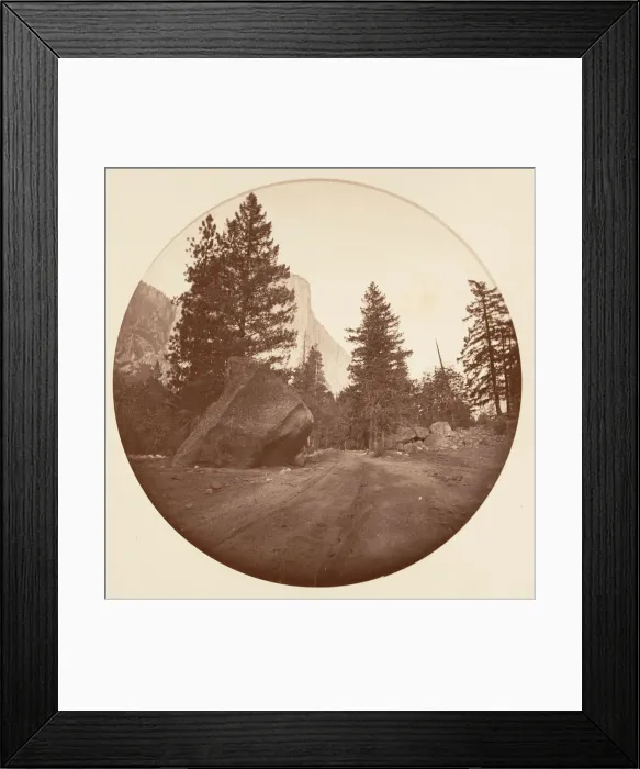 Framed Print : [Yosemite National Park, California], ca. 1878. Creator: Carleton Emmons Watkins