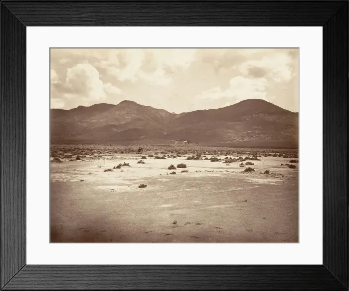 Framed Print : Road View to Sutro Tunnel, 1875, printed ca. 1876. Creator: Carleton Emmons Watkins Framed Print : Road View to Sutro Tunnel, 1875, printed ca. 1876. Creator: Carleton Emmons Watkins