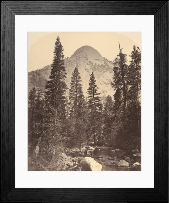 Framed Print : Tacoye, The North Dome, 3729 Feet, 1861. Creator: Carleton Emmons Watkins Framed Print : Tacoye, The North Dome, 3729 Feet, 1861. Creator: Carleton Emmons Watkins