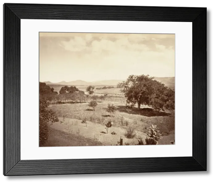 Framed Print : Steels Ranch, San Luis Obispo, 1876, printed ca. 1876. Creator: Carleton Emmons Watkins Framed Print : Steels Ranch, San Luis Obispo, 1876, printed ca. 1876. Creator: Carleton Emmons Watkins
