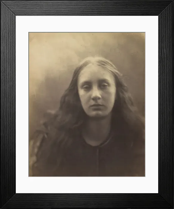 Framed Print : Christabel, 1866. Creator: Julia Margaret Cameron Framed Print : Christabel, 1866. Creator: Julia Margaret Cameron