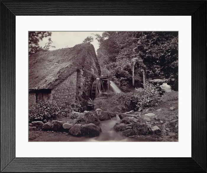 Framed Print : Chargford, Holy S. Mill, 1870s. Creator: Francis Bedford Framed Print : Chargford, Holy S. Mill, 1870s. Creator: Francis Bedford