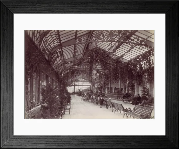Framed Print : Ilfracombe, The Victorian Promenade, 1870s. Creator: Francis Bedford Framed Print : Ilfracombe, The Victorian Promenade, 1870s. Creator: Francis Bedford