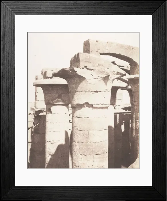 Framed Print : Karnak (Thebes), Palais - Salle Hypostyle - Colonnade Centrale - Chapi Framed Print : Karnak (Thebes), Palais - Salle Hypostyle - Colonnade Centrale - Chapi