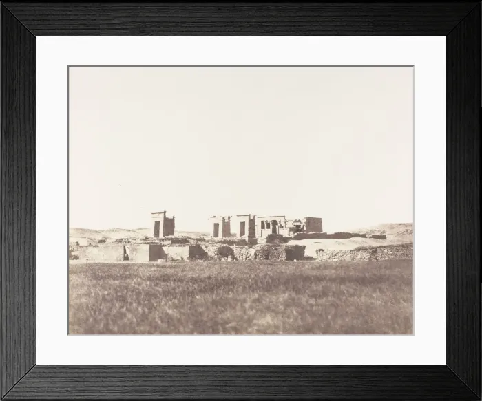 Framed Print : Debod (Parembole), Vue Generale des Ruines, 1851-52, printed 1853-54 Framed Print : Debod (Parembole), Vue Generale des Ruines, 1851-52, printed 1853-54