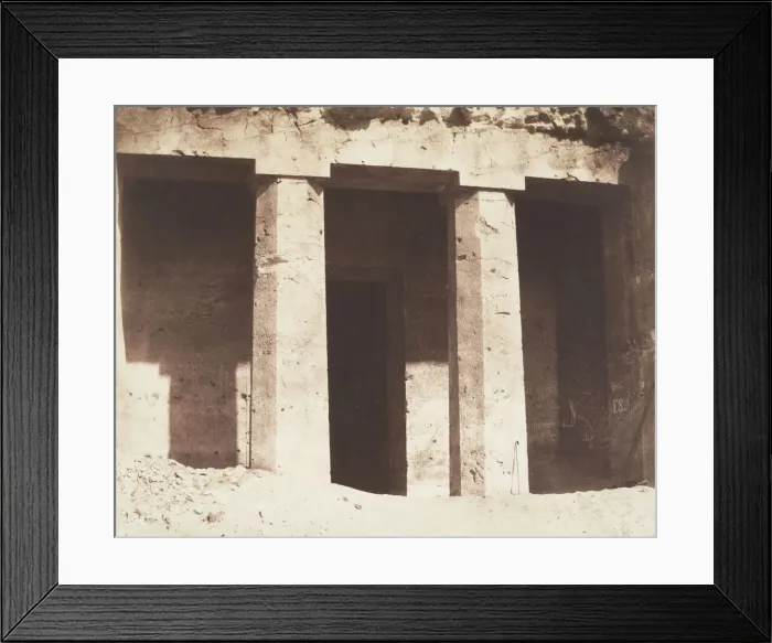 Framed Print : Beni Hacan, Architecture Hypogeenne, Tombeau d Amonei, 1851-52 Framed Print : Beni Hacan, Architecture Hypogeenne, Tombeau d Amonei, 1851-52