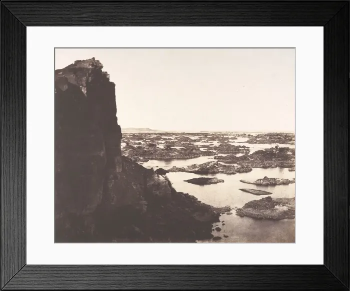 Framed Print : Deuxieme Cataracte, Rocher d Aboucir, Rapides et Ilots Granitiques, 1851 Framed Print : Deuxieme Cataracte, Rocher d Aboucir, Rapides et Ilots Granitiques, 1851