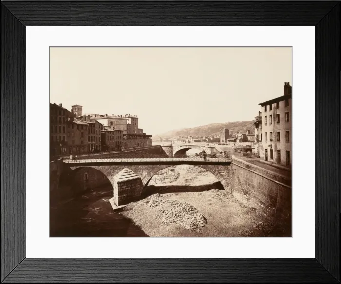 Framed Print : Vienne, St. Colombe, ca. 1861. Creator: Edouard Baldus Framed Print : Vienne, St. Colombe, ca. 1861. Creator: Edouard Baldus