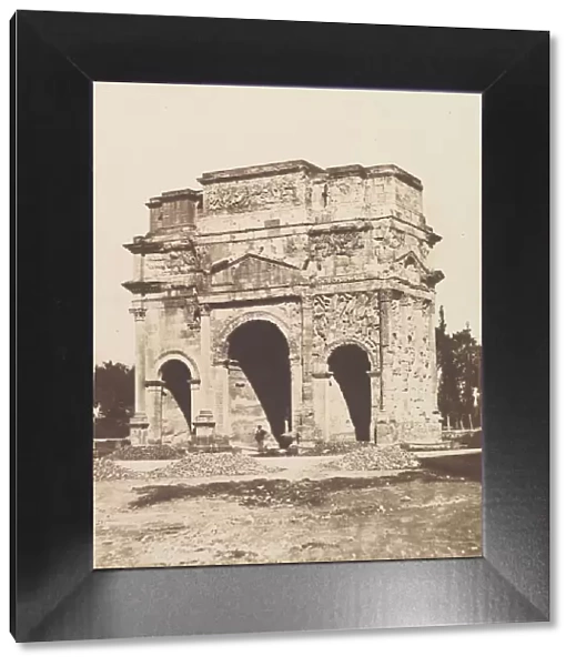 [Roman Arch at Orange], 1851. Creator: Edouard Baldus