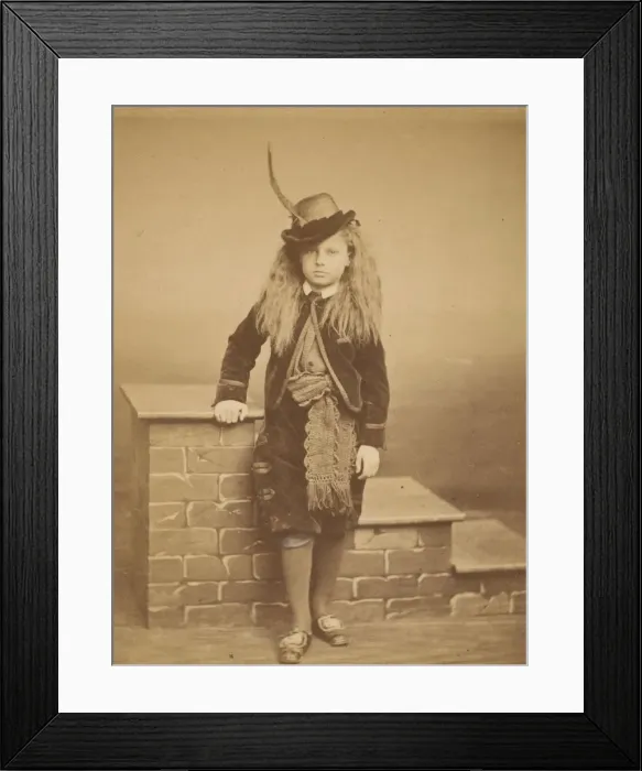 Framed Print : Le montagnard, 1860s. Creator: Pierre-Louis Pierson Framed Print : Le montagnard, 1860s. Creator: Pierre-Louis Pierson