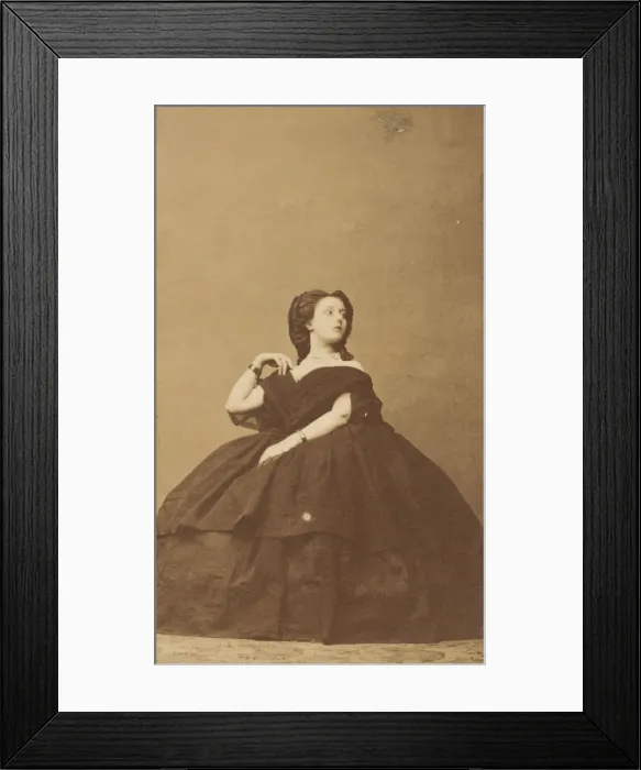 Framed Print : L Interrogation, 1860s. Creator: Pierre-Louis Pierson Framed Print : L Interrogation, 1860s. Creator: Pierre-Louis Pierson
