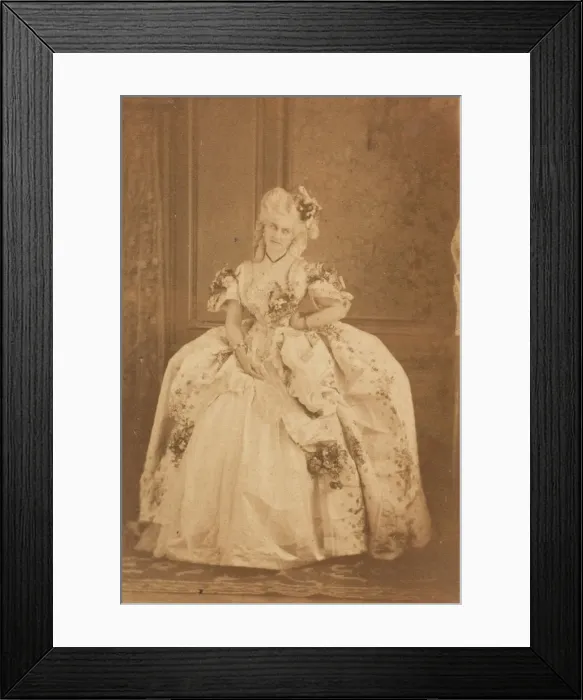 Framed Print : Mathilde, 1860s. Creator: Pierre-Louis Pierson Framed Print : Mathilde, 1860s. Creator: Pierre-Louis Pierson