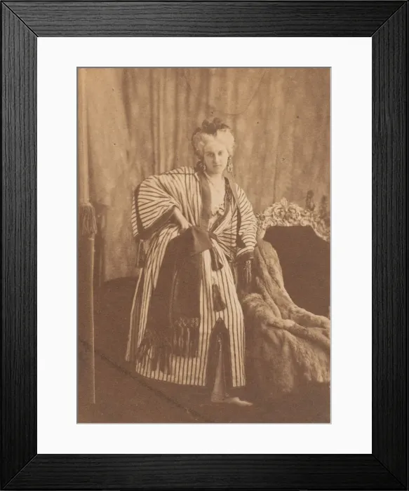 Framed Print : Marie Stuart, 1860s. Creator: Pierre-Louis Pierson Framed Print : Marie Stuart, 1860s. Creator: Pierre-Louis Pierson