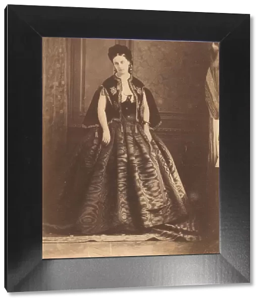 La robe de moire, 1860s. Creator: Pierre-Louis Pierson
