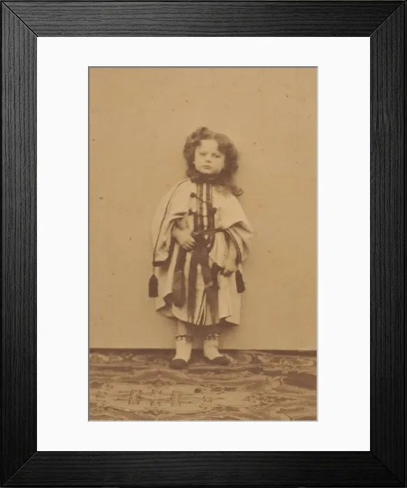 Framed Print : Le bournous, 1860s. Creator: Pierre-Louis Pierson