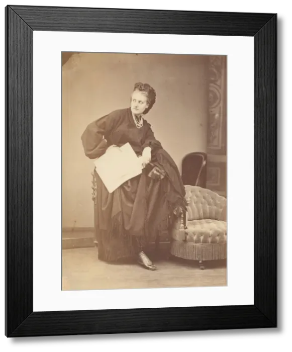 Framed Print : Serie a la Ristori, 1860s. Creator: Pierre-Louis Pierson Framed Print : Serie a la Ristori, 1860s. Creator: Pierre-Louis Pierson