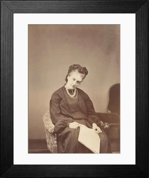 Framed Print : Serie a la Ristori, 1860s. Creator: Pierre-Louis Pierson Framed Print : Serie a la Ristori, 1860s. Creator: Pierre-Louis Pierson