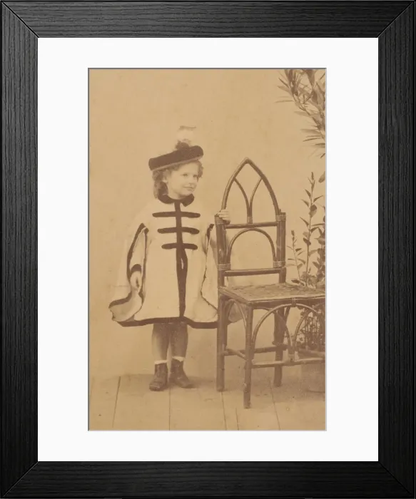 Framed Print : Chaise rustique, 1860s. Creator: Pierre-Louis Pierson