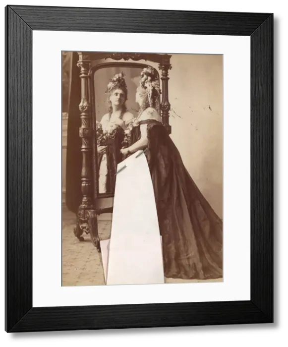 Framed Print : [Countess de Castiglione], 1895. Creator: Pierre-Louis Pierson