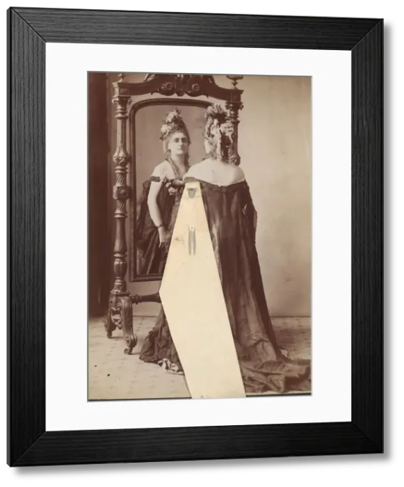Framed Print : [Countess de Castiglione], 1895. Creator: Pierre-Louis Pierson