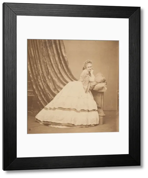 Framed Print : La casagne de velours, 1860s. Creator: Pierre-Louis Pierson Framed Print : La casagne de velours, 1860s. Creator: Pierre-Louis Pierson