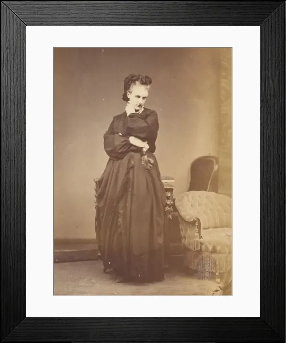 Framed Print : Serie a la Ristori, 1860s. Creator: Pierre-Louis Pierson
