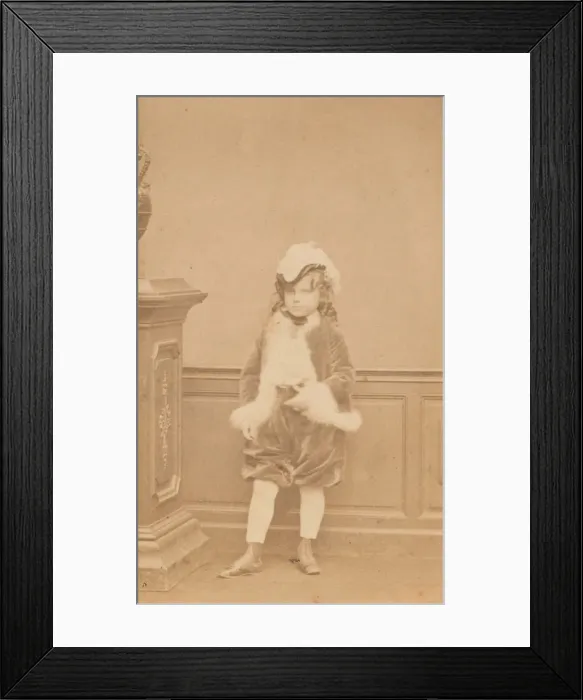 Framed Print : La veste de Cygne (autre), 1860s. Creator: Pierre-Louis Pierson Framed Print : La veste de Cygne (autre), 1860s. Creator: Pierre-Louis Pierson