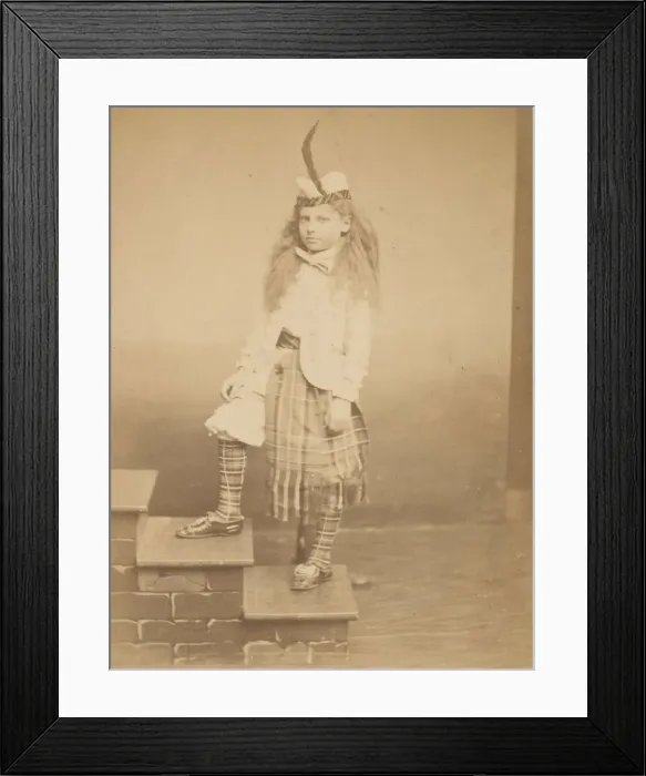 Framed Print : L Ecossais, 1860s. Creator: Pierre-Louis Pierson Framed Print : L Ecossais, 1860s. Creator: Pierre-Louis Pierson