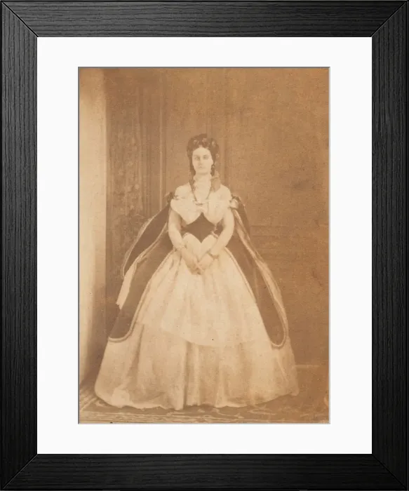 Framed Print : Bal, 1860s. Creator: Pierre-Louis Pierson Framed Print : Bal, 1860s. Creator: Pierre-Louis Pierson