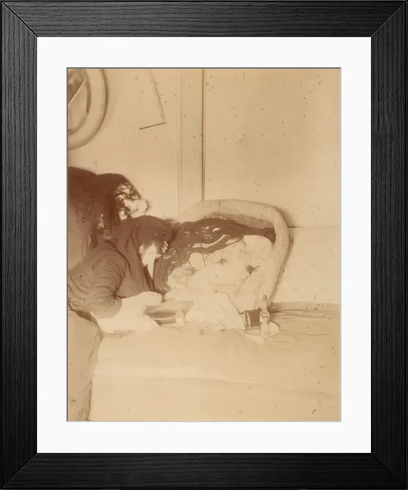 Framed Print : Les Chiens, 1875-80. Creator: Pierre-Louis Pierson Framed Print : Les Chiens, 1875-80. Creator: Pierre-Louis Pierson