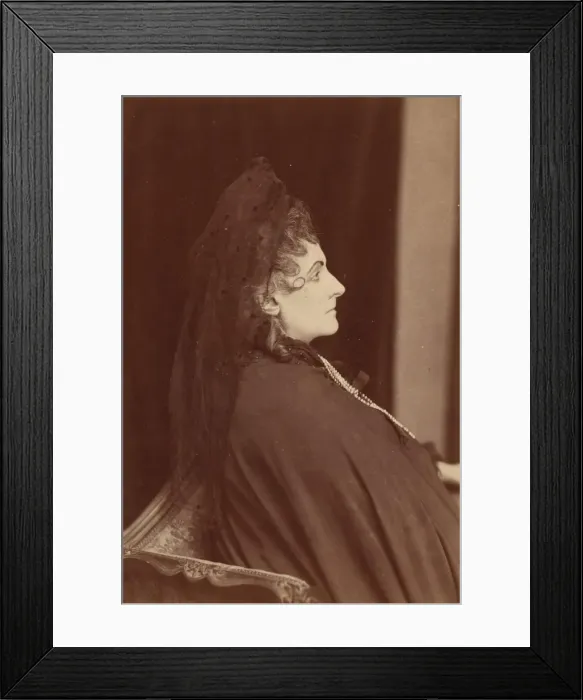 Framed Print : Les dernieres, 1860s. Creator: Pierre-Louis Pierson Framed Print : Les dernieres, 1860s. Creator: Pierre-Louis Pierson