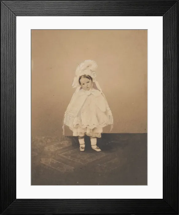 Framed Print : La capuche, 1860s. Creator: Pierre-Louis Pierson Framed Print : La capuche, 1860s. Creator: Pierre-Louis Pierson