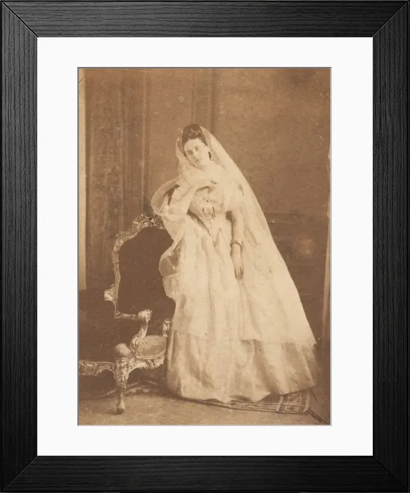 Framed Print : Derelitta, 1860s. Creator: Pierre-Louis Pierson Framed Print : Derelitta, 1860s. Creator: Pierre-Louis Pierson