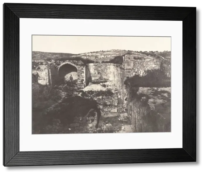 Framed Print : Jerusalem, eglise de Sainte-Marie-Madeleine, 1854. Creator: Auguste Salzmann Framed Print : Jerusalem, eglise de Sainte-Marie-Madeleine, 1854. Creator: Auguste Salzmann