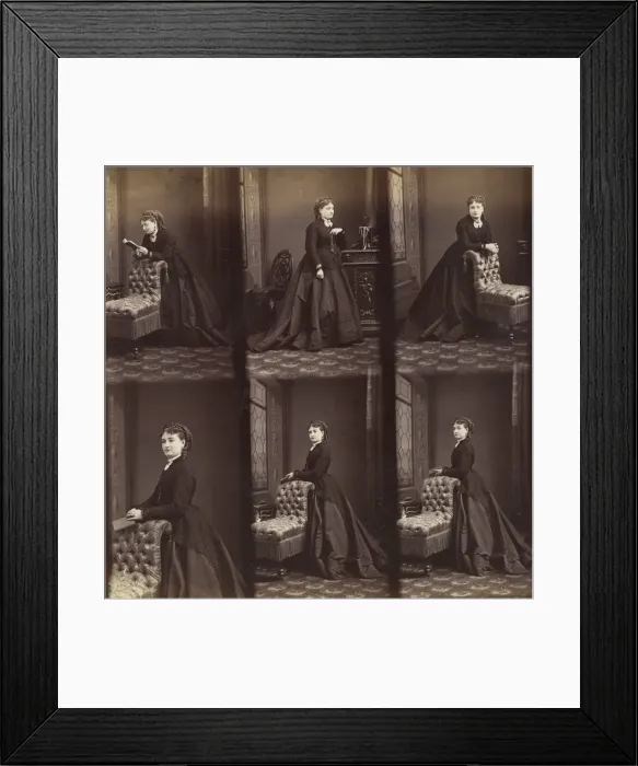 Framed Print : Valois, 1866. Creator: Andre-Adolphe-Eugene Disderi Framed Print : Valois, 1866. Creator: Andre-Adolphe-Eugene Disderi