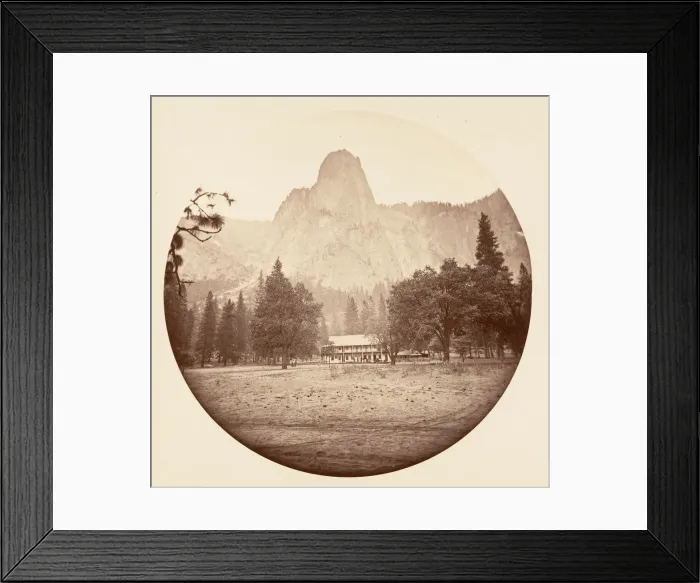 Framed Print : [Yosemite National Park, California], ca. 1878. Creator: Carleton Emmons Watkins
