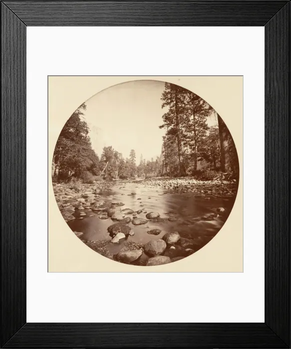Framed Print : [Yosemite National Park, California], ca. 1878. Creator: Carleton Emmons Watkins