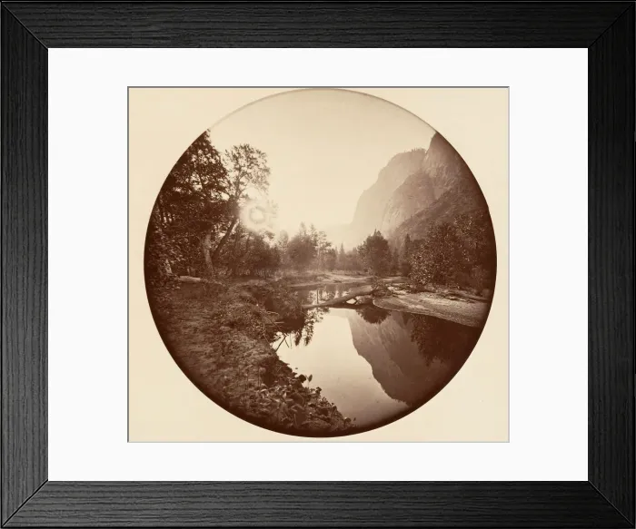 Framed Print : [Yosemite National Park, California], ca. 1878. Creator: Carleton Emmons Watkins