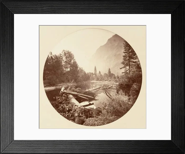 Framed Print : [Yosemite National Park, California], ca. 1878. Creator: Carleton Emmons Watkins