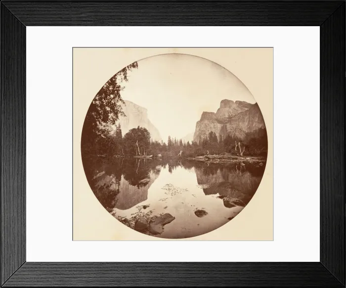 Framed Print : [Yosemite National Park, California], ca. 1878. Creator: Carleton Emmons Watkins