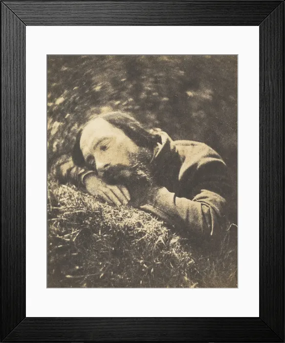 Framed Print : Auguste Vacquerie, 1853-56. Creator: Charles Hugo