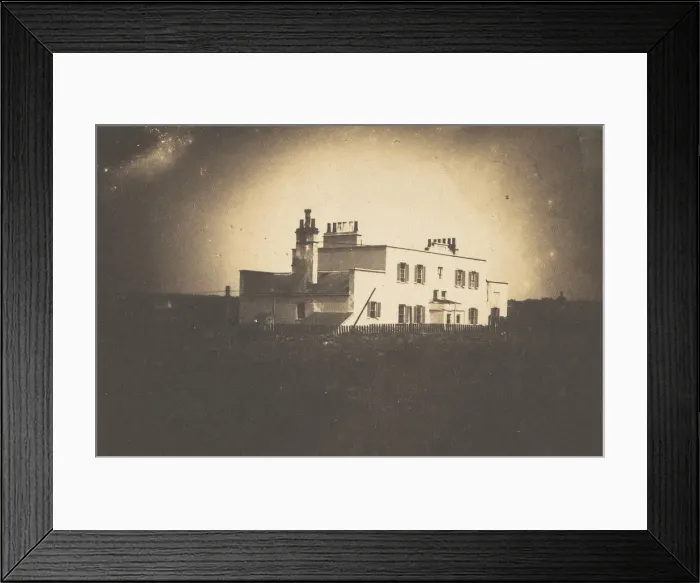 Framed Print : Marine Terrace, October 9, 1855. Creators: Charles Hugo, Auguste Vacquerie Framed Print : Marine Terrace, October 9, 1855. Creators: Charles Hugo, Auguste Vacquerie