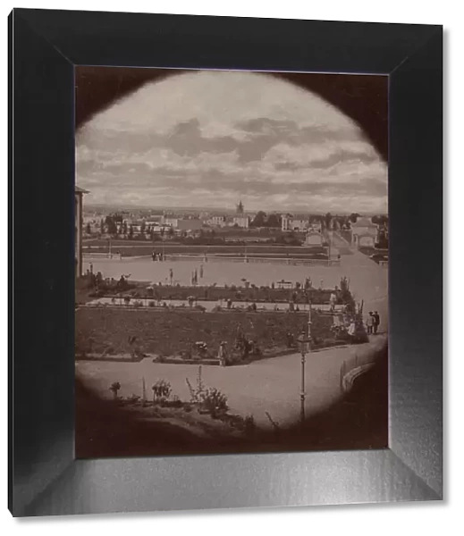Asile imperiale de Vincennes, vue de Charenton, 1858-59. Creator: Charles Negre