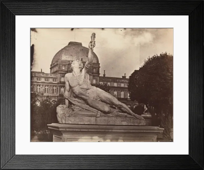 Framed Print : Spartan Soldier, 1859. Creator: Charles Negre Framed Print : Spartan Soldier, 1859. Creator: Charles Negre